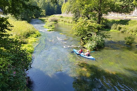 Kanufahren auf der Wiesent &ndash; (23.08.2019, S. Dassler &copy;&nbsp;VGN GmbH)