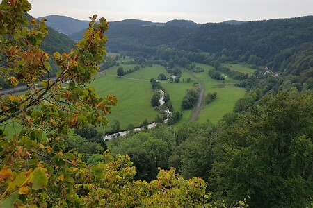 Blick von Ruine Neideck &ndash; (28.08.2019, S. Dassler &copy;&nbsp;VGN GmbH)