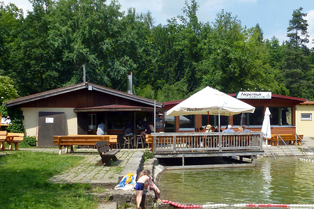 Kiosk am Naturfreibad &ndash; (06.07.2013, VGN &copy;&nbsp;VGN GmbH)