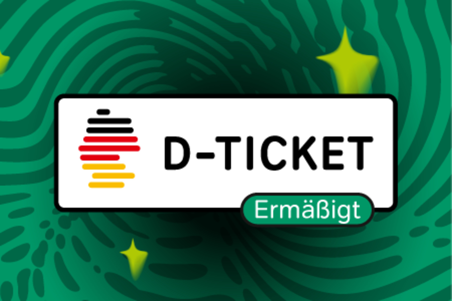 Das ermäßigte Deutschlandticket