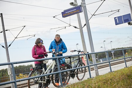 Bahnhof Allersberg (Rothsee) &ndash; (10.10.2020, Andrea Gaspar-Klein &copy;&nbsp;VGN GmbH)