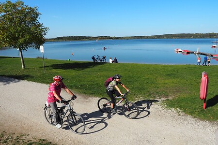 Radeln am Rothsee &ndash; (13.10.2019, U. Büscher &copy;&nbsp;VGN GmbH)