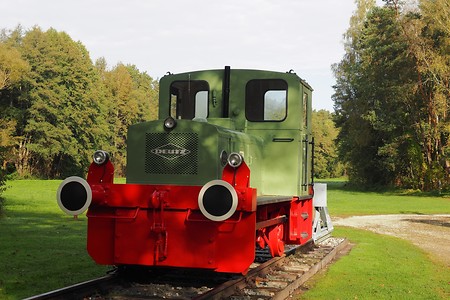 Historische Lok &ndash; (13.10.2019, U. Büscher &copy;&nbsp;VGN GmbH)