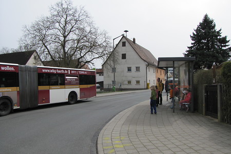 Haltestelle Oberfürberg &ndash; (20.02.2017, VGN &copy;&nbsp;VGN GmbH)