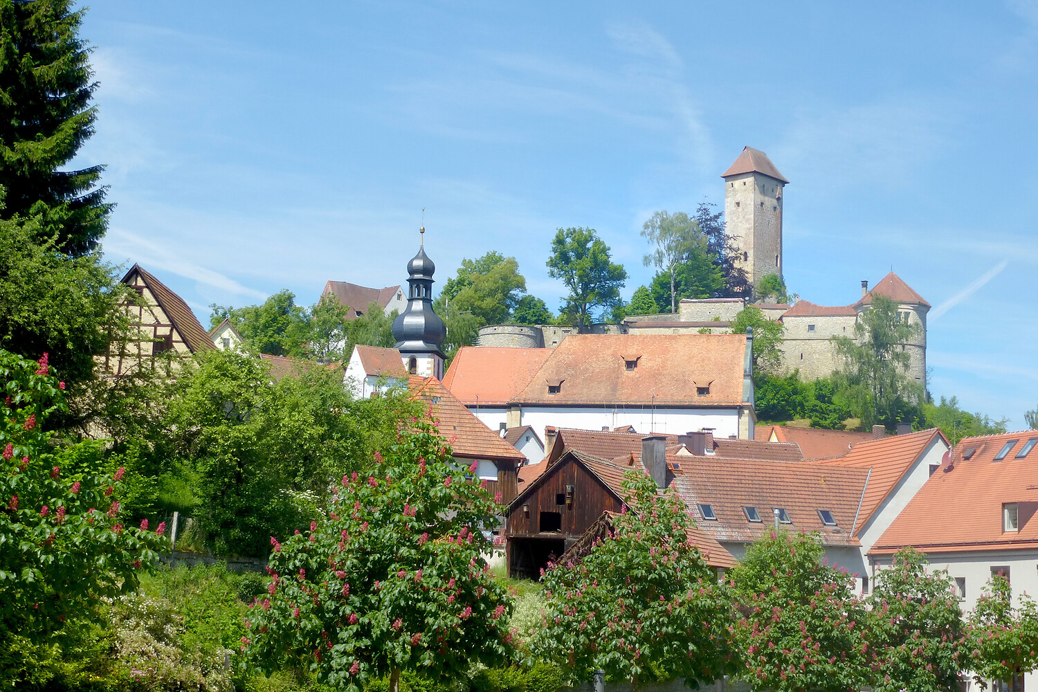 Blick auf Neuhaus a.d. Pegnitz &ndash;  (VGN &copy;&nbsp;VGN GmbH)