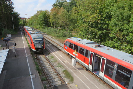 Bahnhof Bad Windsheim &ndash; (08.10.2018, VGN &copy;&nbsp;VGN GmbH)
