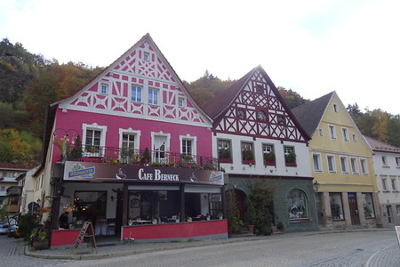 Bad Berneck Marktplatz &ndash; (21.10.2018, S. Dassler &copy;&nbsp;VGN GmbH)