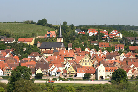 Blick auf Sulzfeld &ndash; (VGN &copy;&nbsp;VGN GmbH)