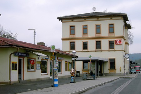 Bahnhofsvorplatz Pegnitz &ndash; (VGN &copy;&nbsp;VGN GmbH)
