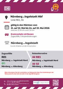 S5, RE 1: Zugausfälle & SEV