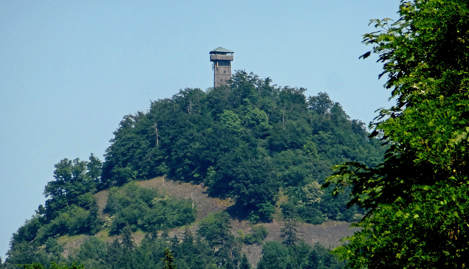 Aussichtsturm am Rauhen Kulm aus der Ferne &ndash;  (09.06.2014, VGN &copy;&nbsp;VGN GmbH)