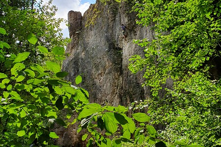 Kletterfelsen &ndash; (11.08.2019, S. Dassler &copy;&nbsp;VGN GmbH)