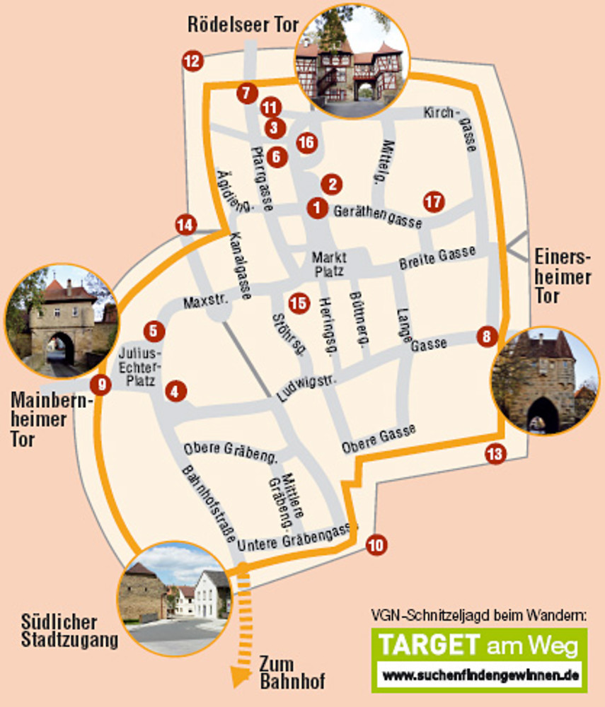 Rundgang Iphofen &ndash;  (VGN &copy;&nbsp;VGN GmbH)