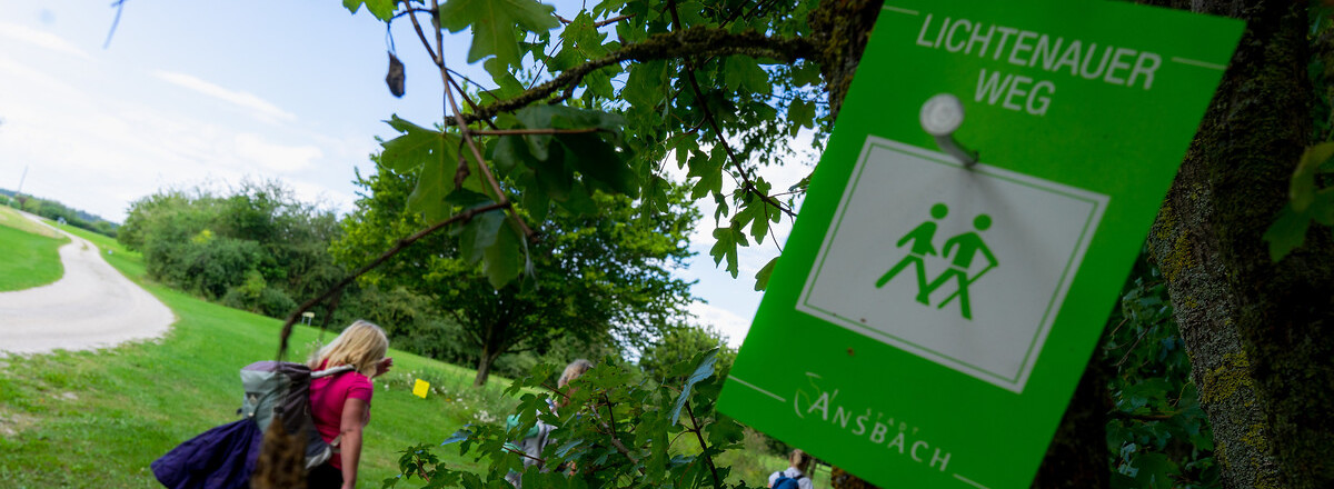 Unterwegs auf dem Lichtenauer Weg &ndash;  (16.08.2021, U. Buescher &copy;&nbsp;VGN GmbH)