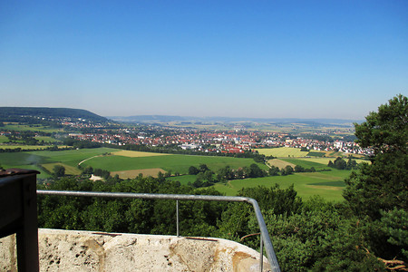 Ausblick vom Bismarkturm &ndash; (28.09.2015, VGN &copy;&nbsp;VGN GmbH)