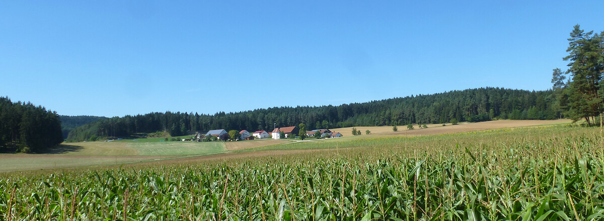 Blick auf Frankenhof &ndash;  (29.08.2015, VGN &copy;&nbsp;VGN GmbH)