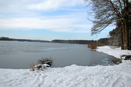 Winter am Dechsendorfer Weiher &ndash; (VGN &copy;&nbsp;VGN GmbH)