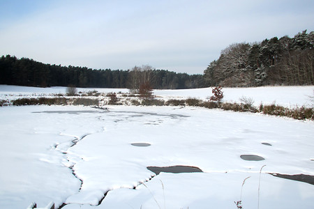 Karpfenweiher im Winter &ndash; (VGN &copy;&nbsp;VGN GmbH)