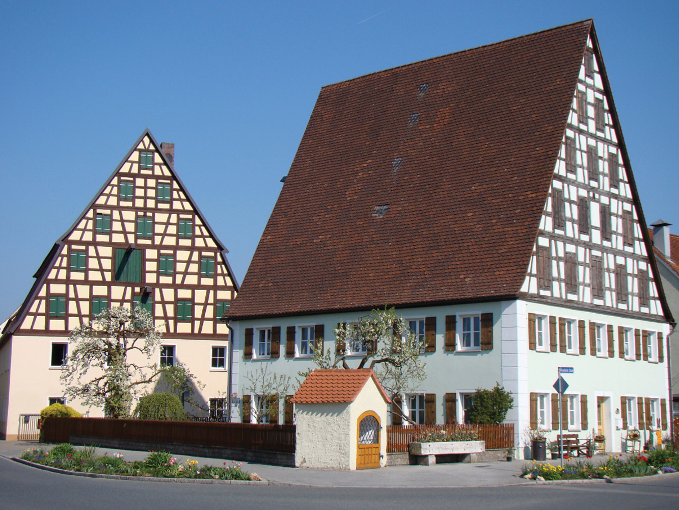 Fachwerkhäuser in Spalt &ndash;  (18.04.2011, VGN &copy;&nbsp;VGN GmbH)