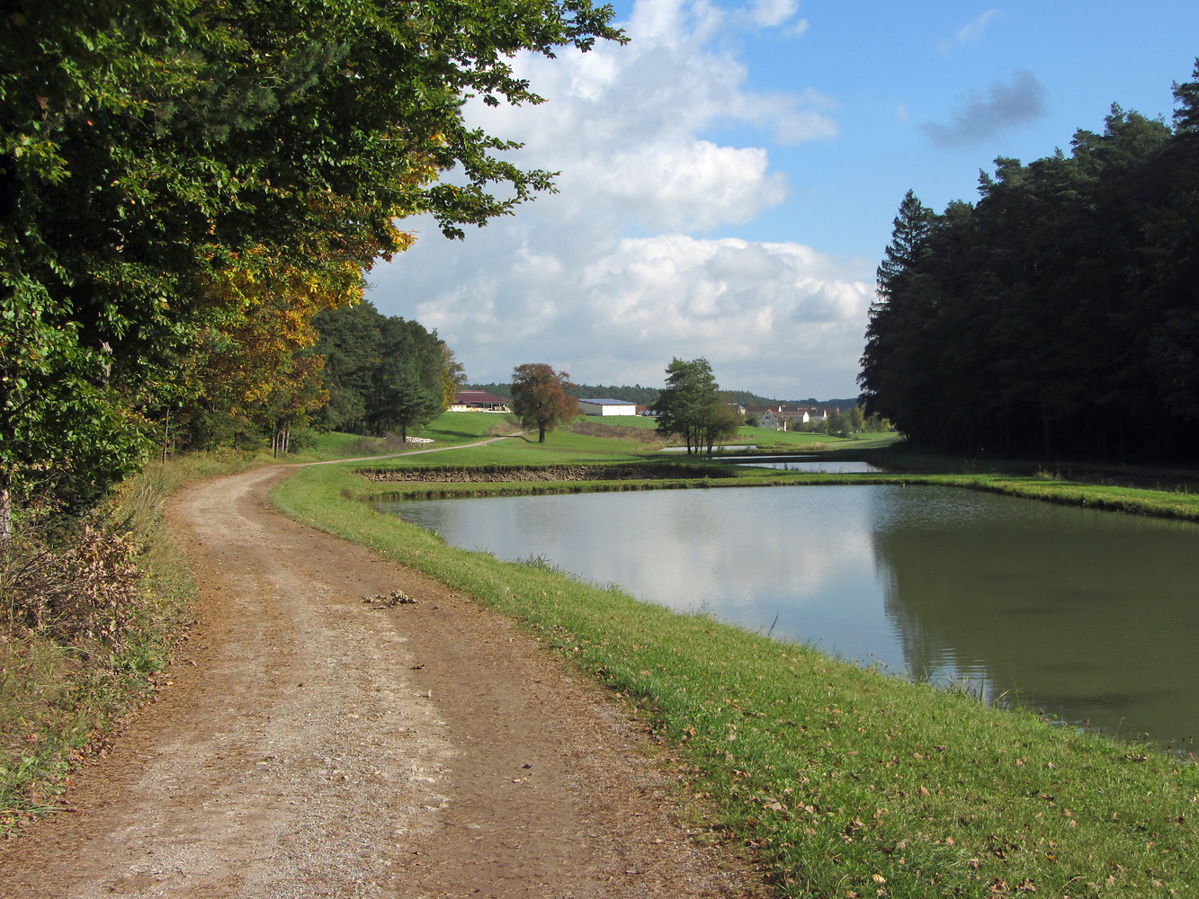 Weg nach Klausaurach &ndash;  (Rück &copy;&nbsp;Rück)