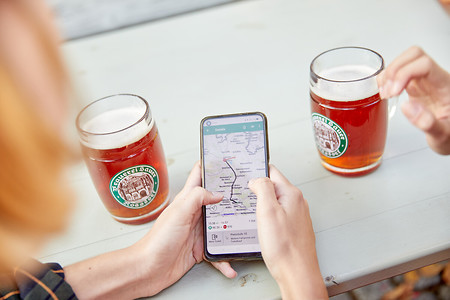 Wegfindung mit Biergenuss &ndash; (13.10.2021, Andrea Gaspar-Klein &copy;&nbsp;VGN GmbH)