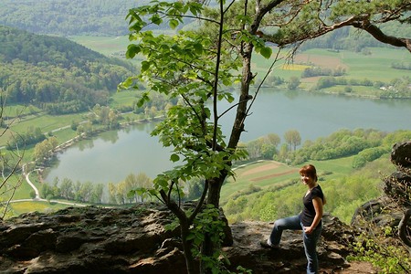 Aussichtspunkt auf der Houbirg &ndash; (VGN &copy;&nbsp;VGN GmbH)