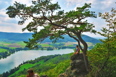 Blick auf den Happburger Stausee &ndash; (27.08.2019, U. Buescher &copy;&nbsp;VGN GmbH)