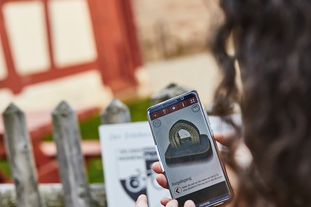 VR App Hohenzollern Erlebnisradweg &ndash; (03.10.2020, Andrea Gaspar-Klein &copy;&nbsp;VGN GmbH)