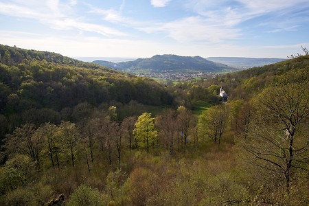 Blick aufs Walberla &ndash; (10.04.2020, U. Büscher &copy;&nbsp;VGN GmbH)