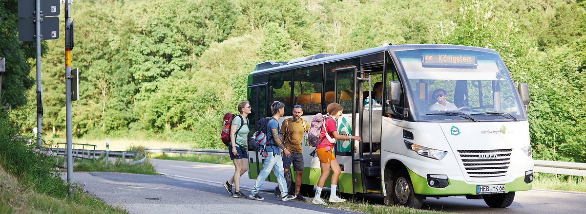 Vom Felsen unkompliziert wieder zurück in die Zivilisation. &ndash;  (&copy;&nbsp;A.Gaspar-Klein)