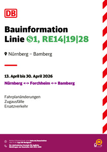 S1, RE 14, RE 19: Abweichende Fahrzeiten, Zugausfälle & SEV