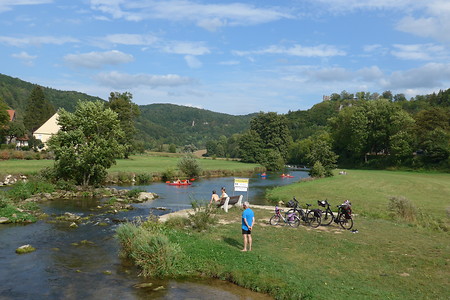 Kanuausstiegsstelle &ndash; (28.08.2019, G. Härer &copy;&nbsp;VGN GmbH)