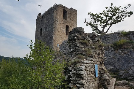 Burgruine Neideck &ndash; (28.08.2019, S. Dassler &copy;&nbsp;VGN GmbH)