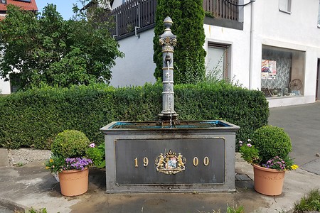 Brunnen 1900 Streitberg &ndash; (28.08.2019, S. Dassler &copy;&nbsp;VGN GmbH)
