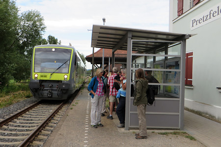 Bahnhof Pretzfeld &ndash; (29.09.2015, VGN &copy;&nbsp;VGN GmbH)