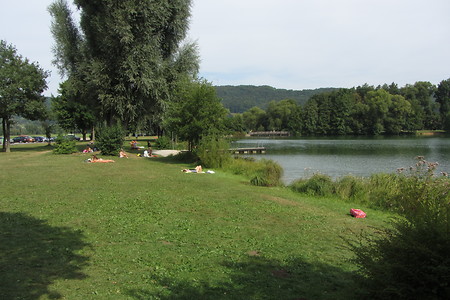 Badesee mit Liegewiese &ndash; (29.06.2016, schreibwerk &copy;&nbsp;schreibwerk)