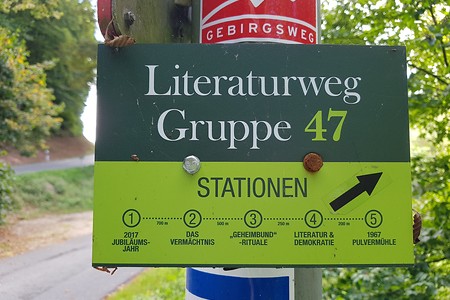 Literaturweg Gruppe 47 &ndash; (18.08.2019, S. Dassler &copy;&nbsp;VGN GmbH)