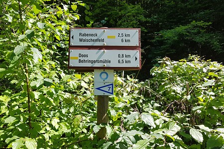 Wegezeichen &ndash; (18.08.2019, S. Dassler &copy;&nbsp;VGN GmbH)