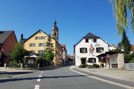 Gößweinstein Ortseingang &ndash; (23.08.2019, S. Dassler &copy;&nbsp;VGN GmbH)