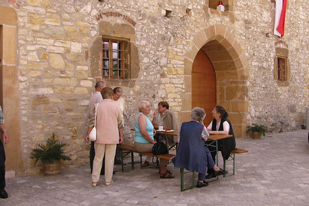 Innenhof Burg Dagestein &ndash; (Stadt Vilsecks &copy;&nbsp;Stadt Vilseck)