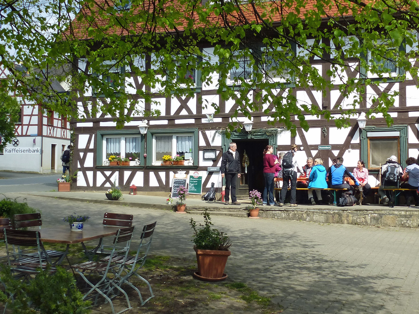 Biergarten in Hetzles &ndash;  (21.04.2014, VGN &copy;&nbsp;VGN GmbH)