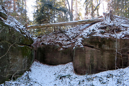 Felsen am Schmausenbuck &ndash; (12.01.2017, VGN &copy;&nbsp;VGN GmbH)