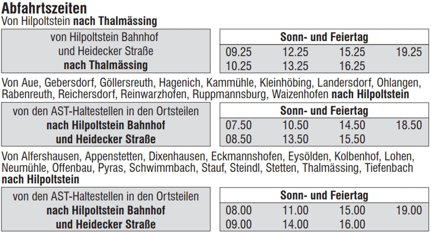 AST Hilpoltstein/Thalmässing Fahrplan &ndash;  (15.10.2025, &copy;&nbsp;VGN GmbH)