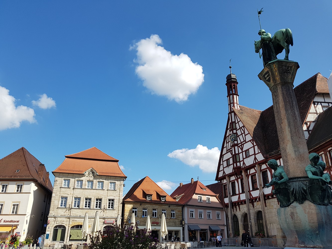 Marktplatz Forchheim &ndash;  (14.09.2019, S. Dassler &copy;&nbsp;VGN GmbH)
