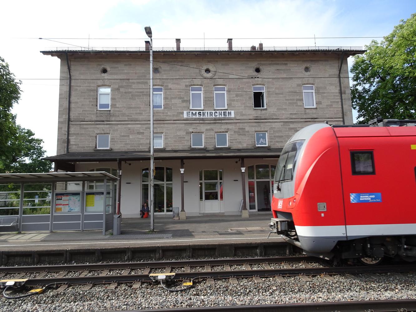 Bahnhof Emskirchen &ndash;  (20.07.2018, VGN S.Daßler &copy;&nbsp;VGN GmbH)