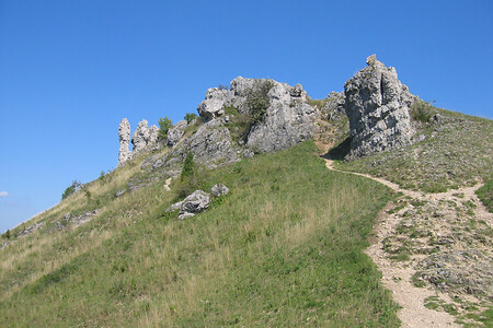 Walberla (Ehrenbürg) &ndash; 532 Meter hoher markanter Tafelberg in Oberfranken (VGN &copy;&nbsp;VGN GmbH)