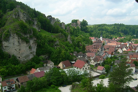 Blick nach Pottenstein &ndash; (VGN &copy;&nbsp;VGN GmbH)
