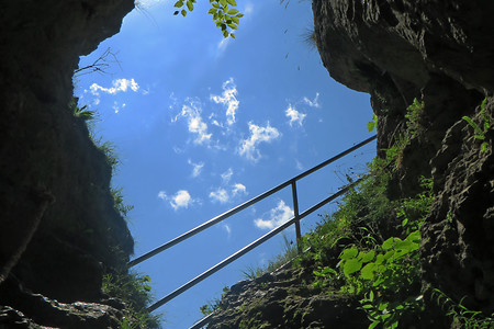 Felsentor im Aufstieg zum Fahnenstein &ndash; (17.08.2016, VGN &copy;&nbsp;VGN GmbH)