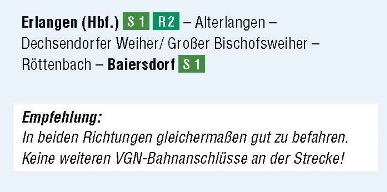 Wegverlauf Tour 7 &ndash;  (22.02.2018, VGN &copy;&nbsp;VGN GmbH)