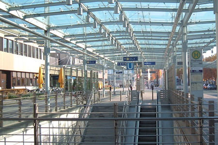 U2 Aufgang Flughafen &ndash; (24.05.2016, VGN &copy;&nbsp;VGN GmbH)